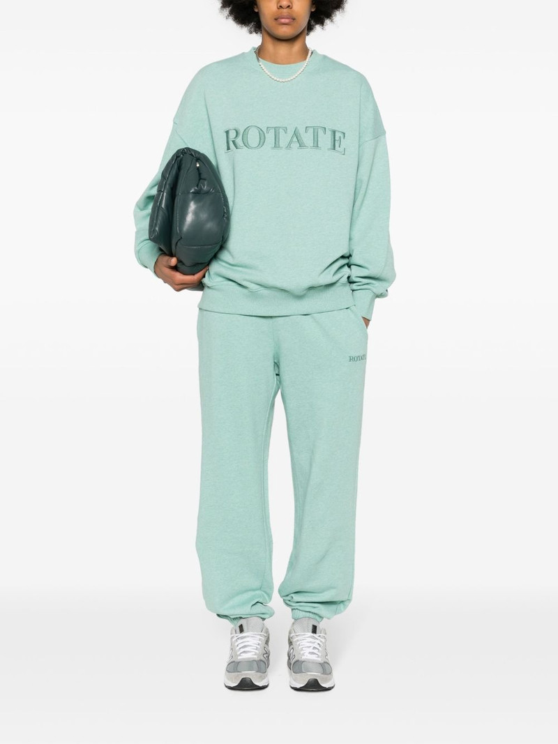 ROTATE logo-embroidered track pants outlook
