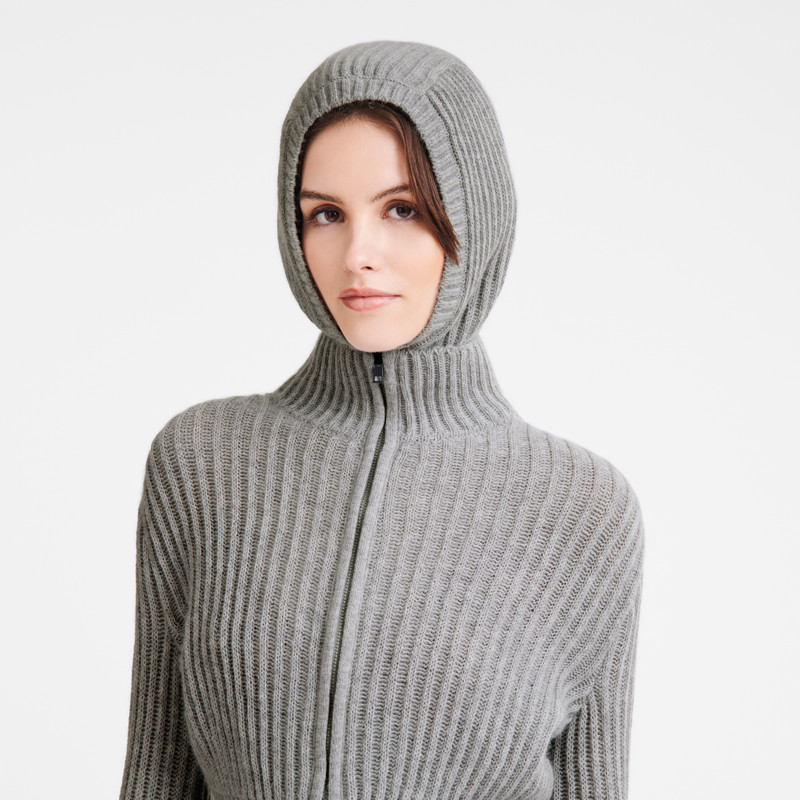 Longchamp Balaclava Grey - Knit outlook