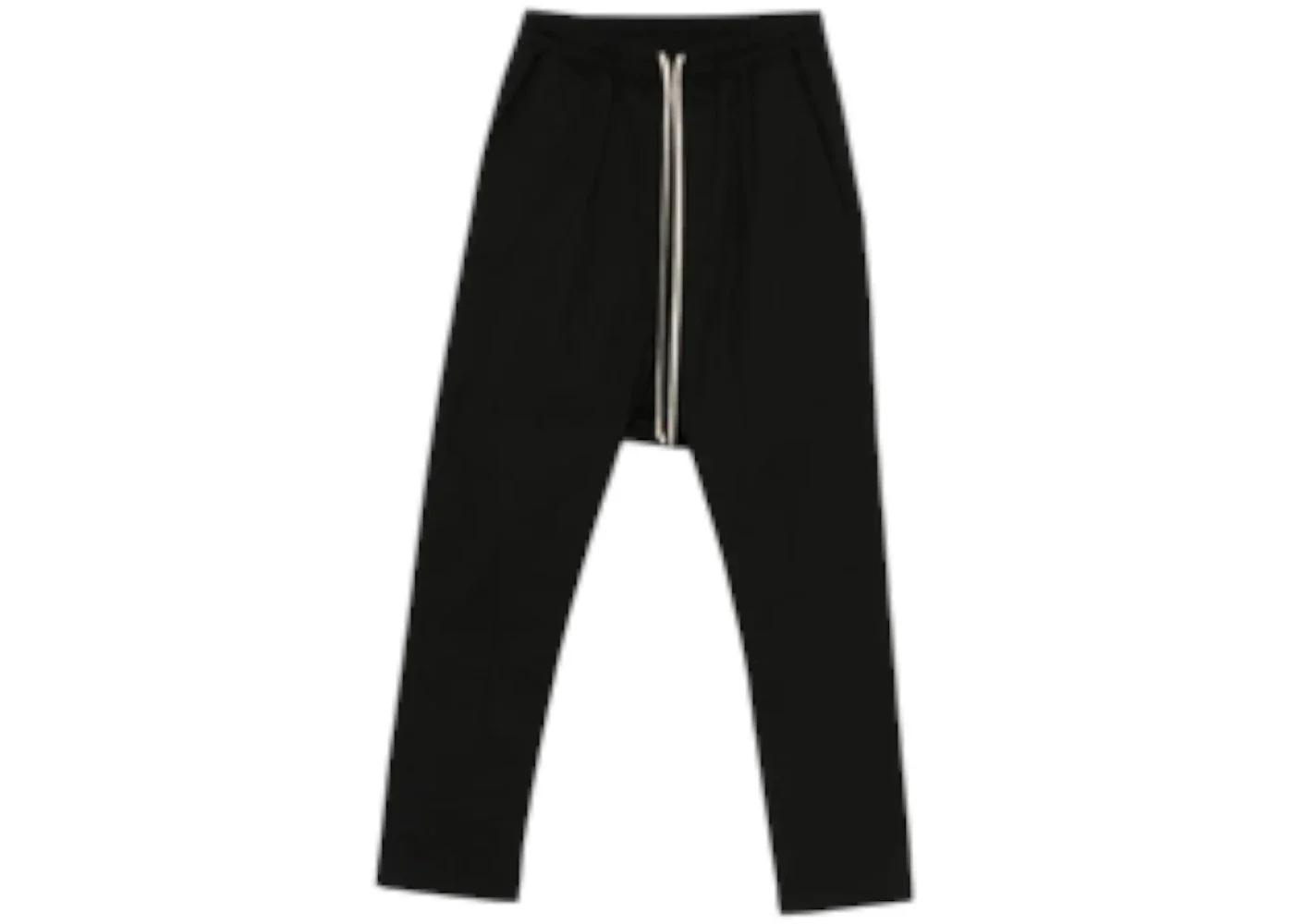 Rick Owens Drawstring Long Pants Black - 1