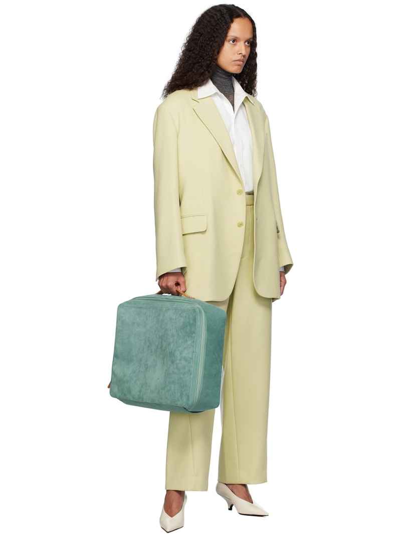 AURALEE Yellow Light Melton Trousers outlook