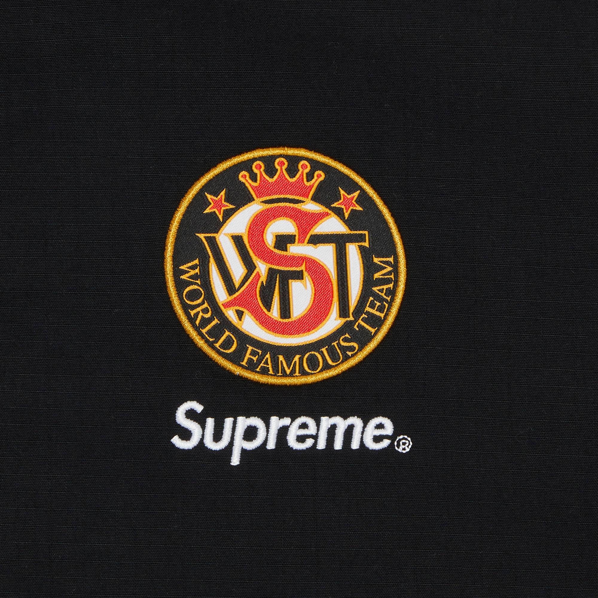Supreme x Umbro Cotton Ripstop Track Jacket 'Black' - 3