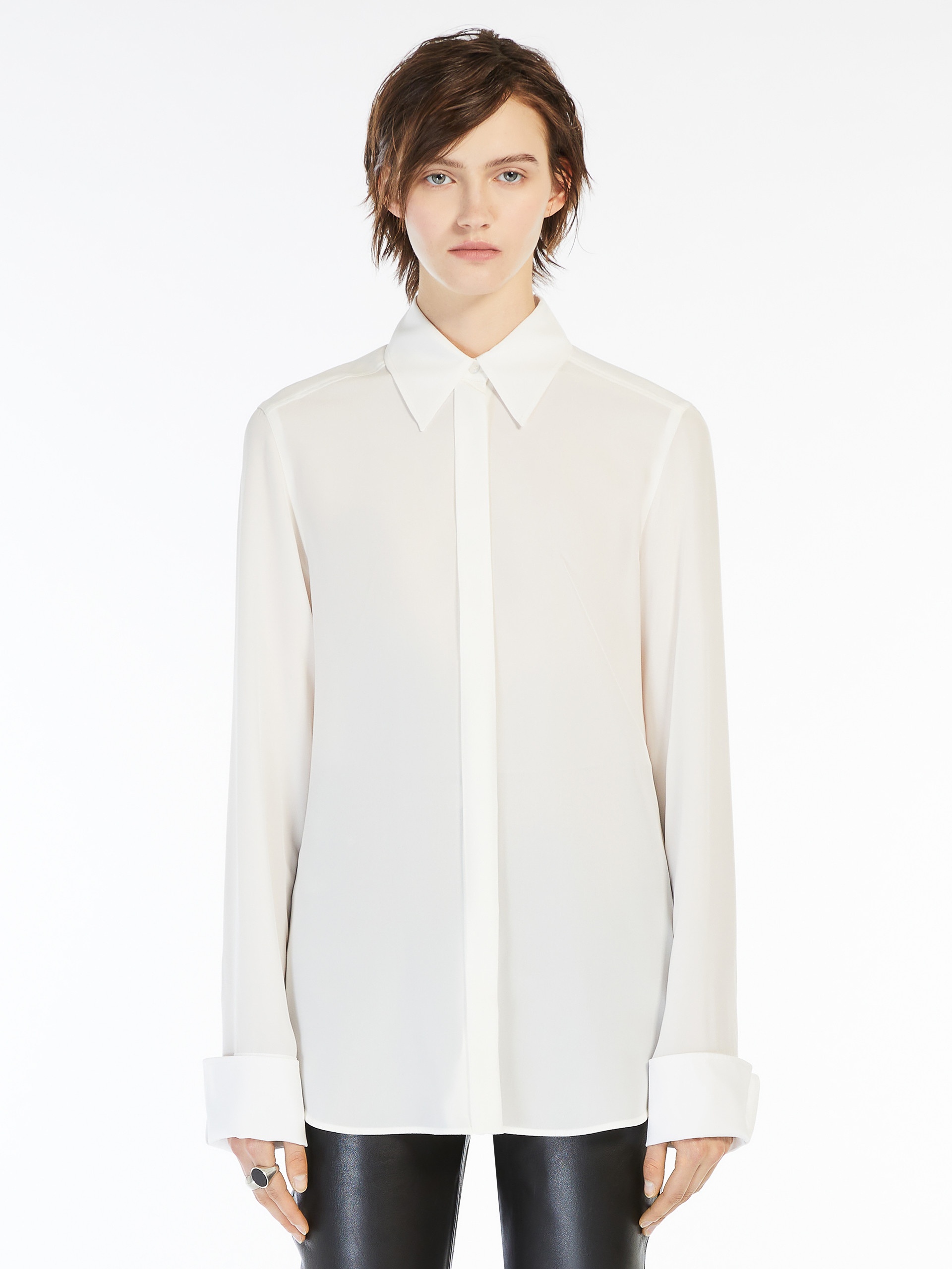 LELIA Slim-fit silk shirt - 3