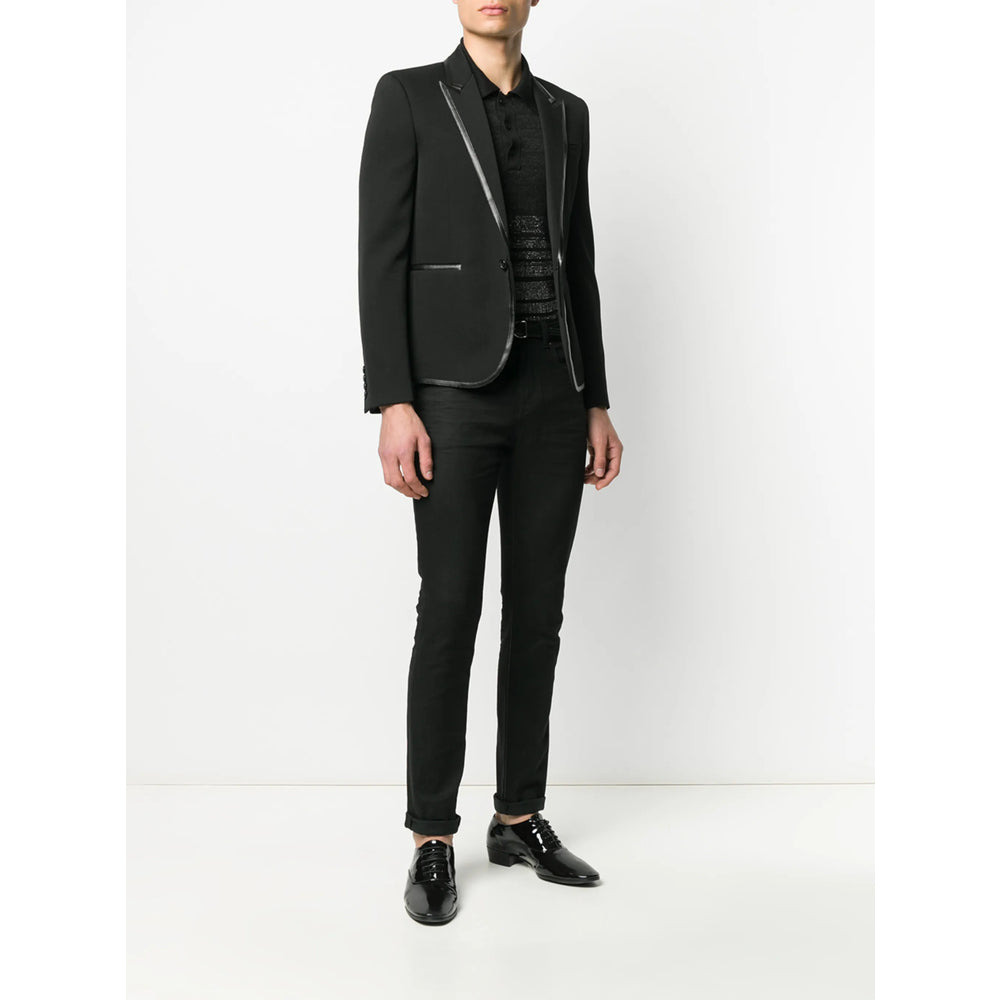 Saint Laurent Black Jackets - Blazers Men - 5