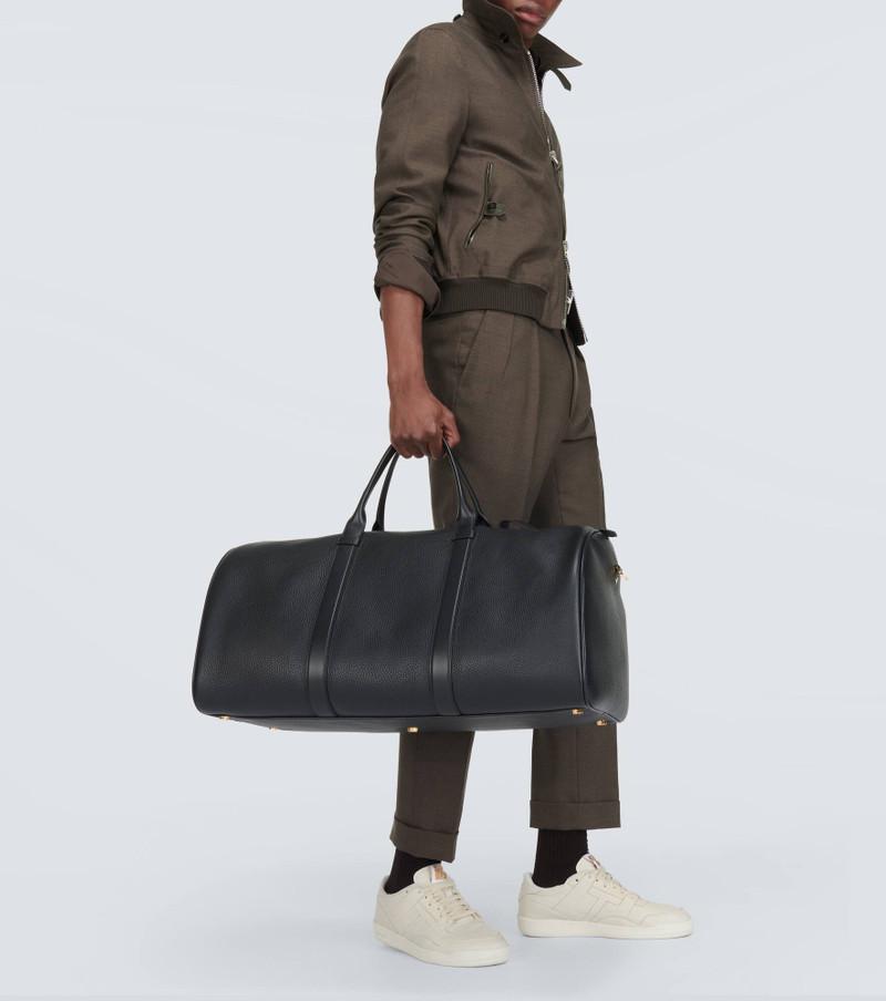 TOM FORD Atticus mohair, wool, and silk tapered pants outlook