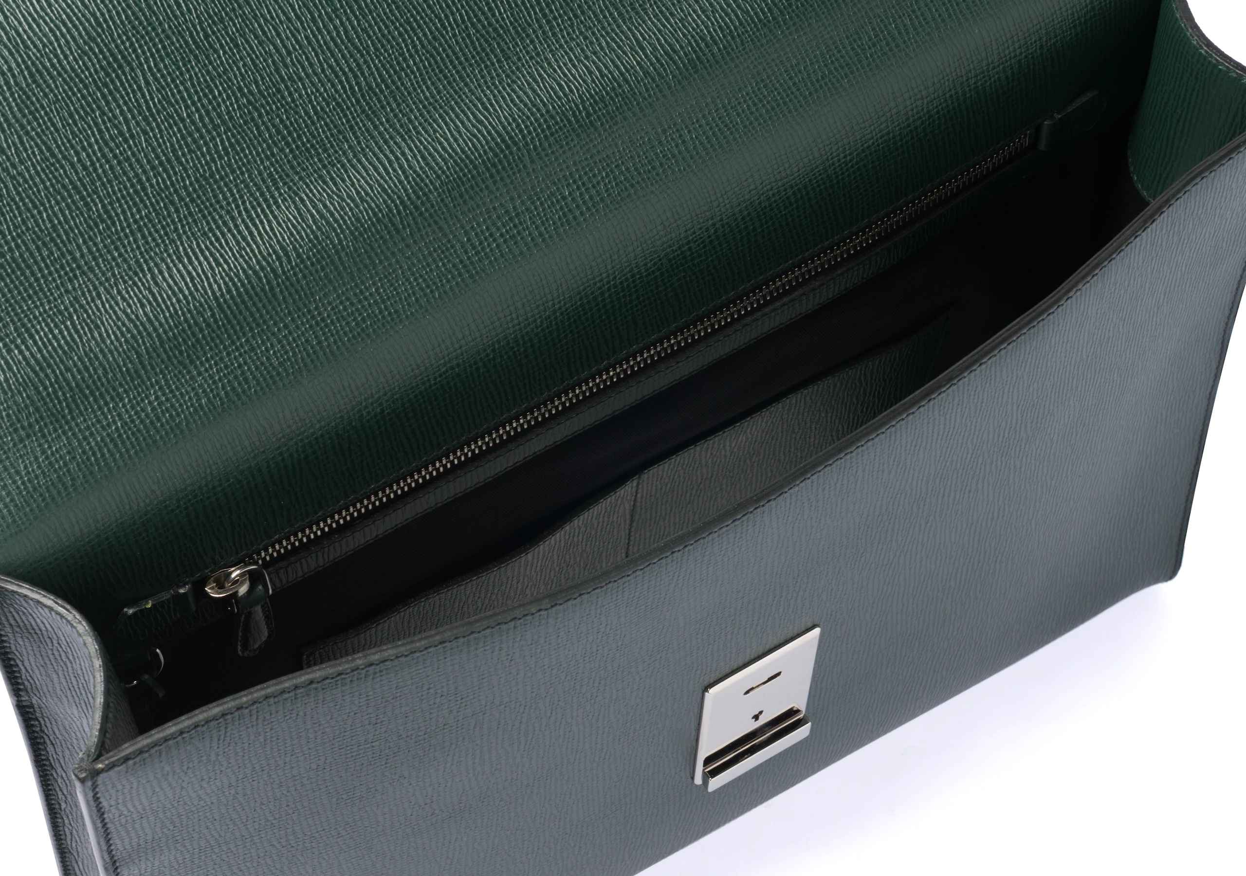 Warwick
St James Leather Briefcase Emerald - 5