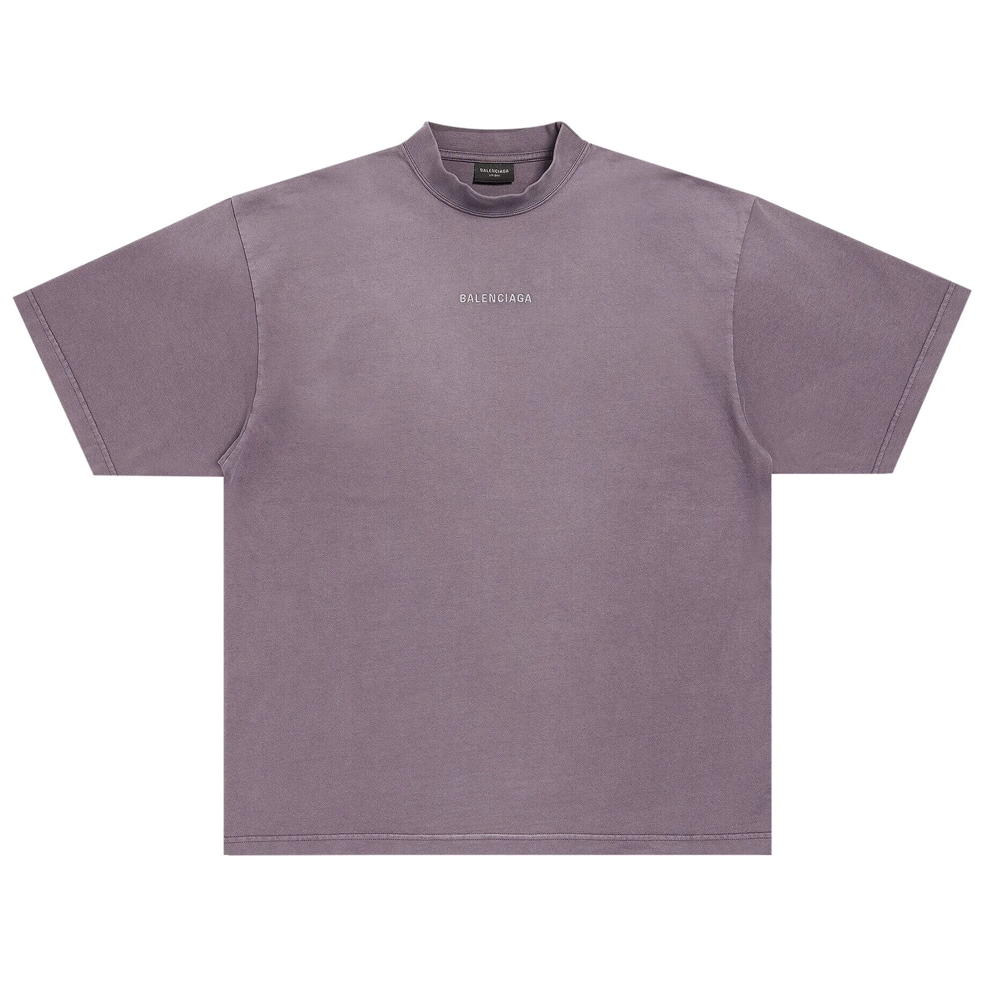 Balenciaga Medium Fit T-Shirt 'Purple' - 1