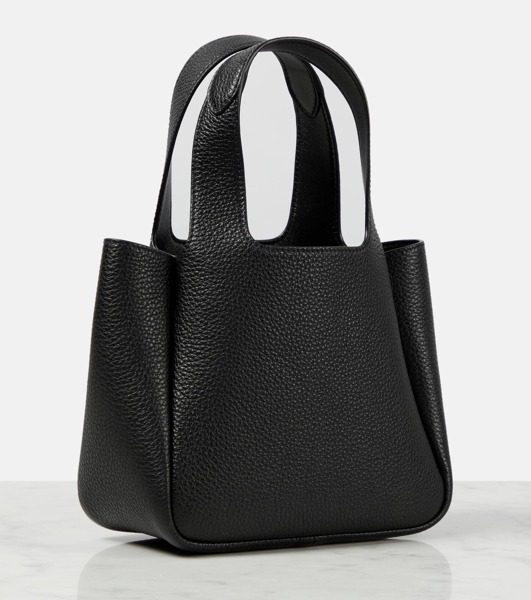 Flou Small leather tote bag - 4