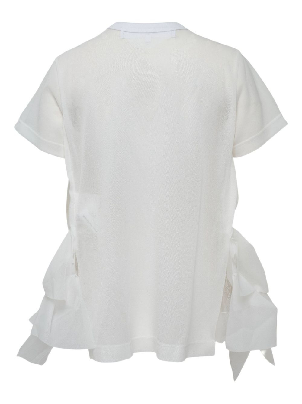 tulle-panels t-shirt - 2