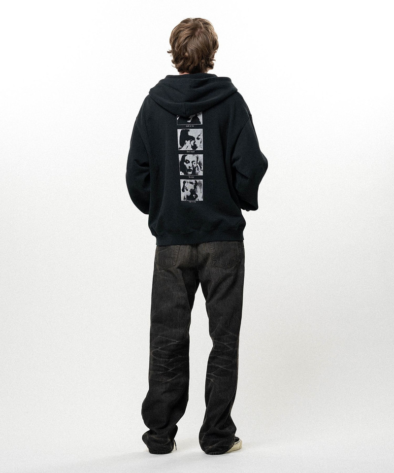"DISTORTED Girl" Zip-up Hoodie 6