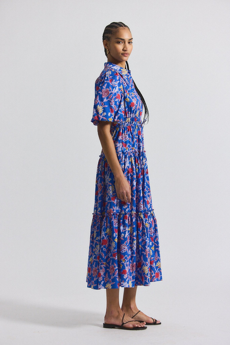 DAHLIA BALLOON SLEEVE SHIRT DRESS 2