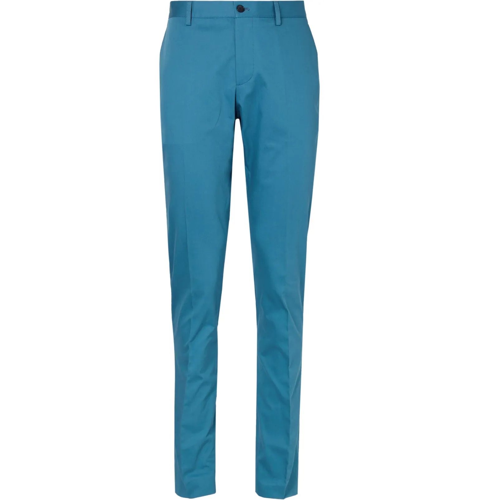 Stretch-Cotton Twill Trousers - 1