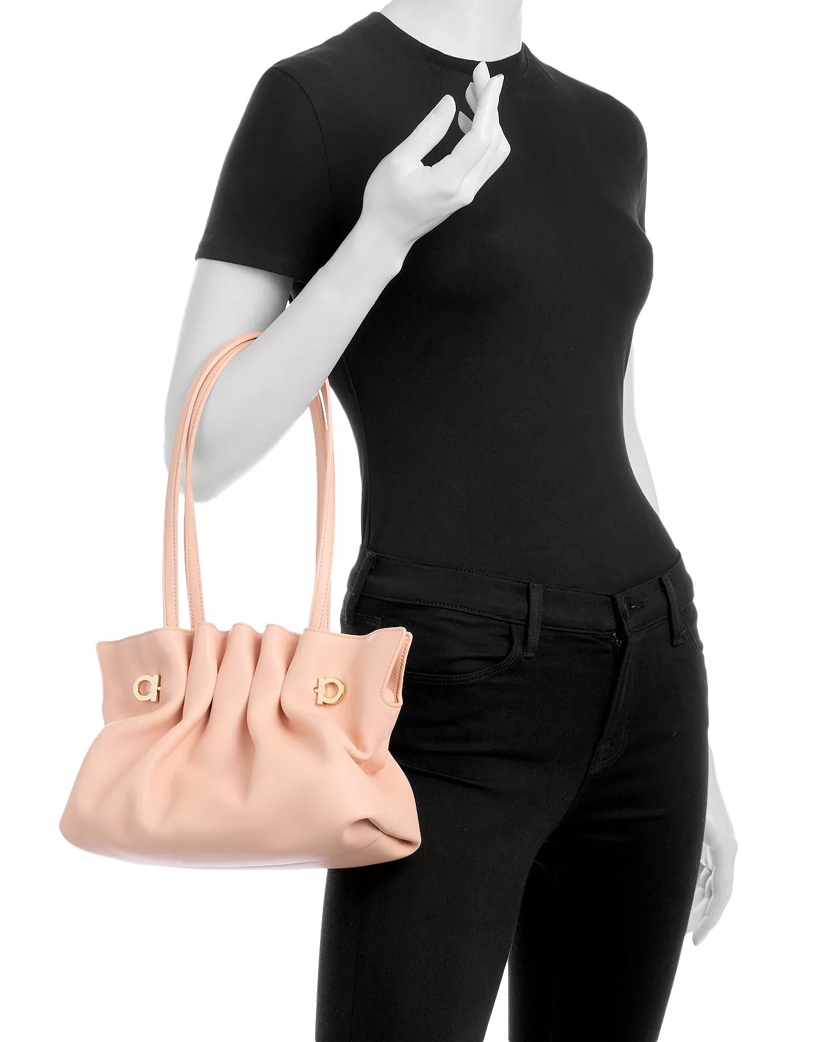 Soft Leather Shoulder Bag - 2