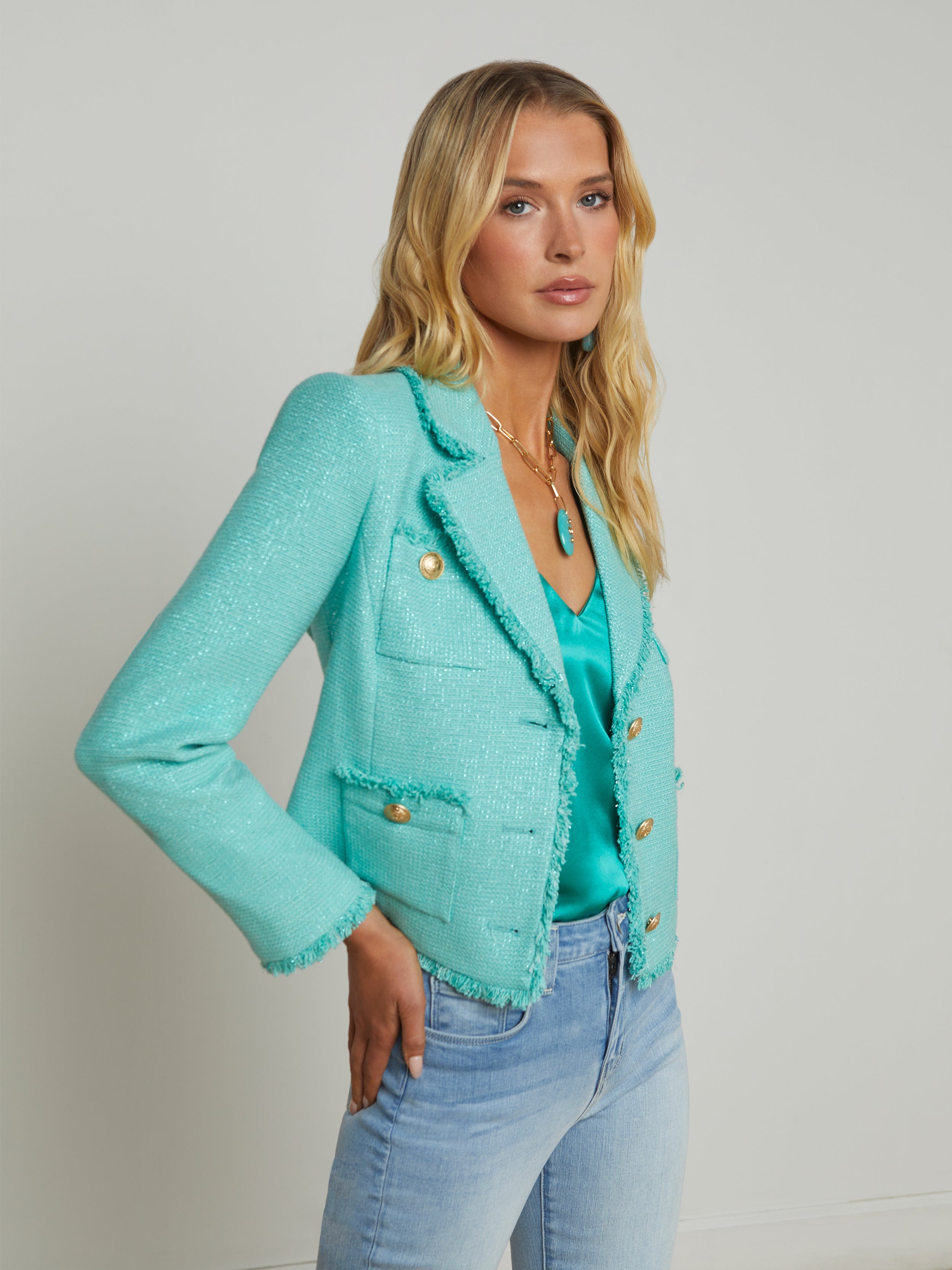 Sylvia Tweed Jacket - 3