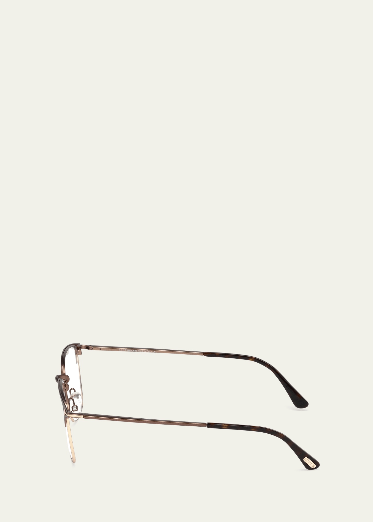 Half-Rim Metal Optical Glasses - 3