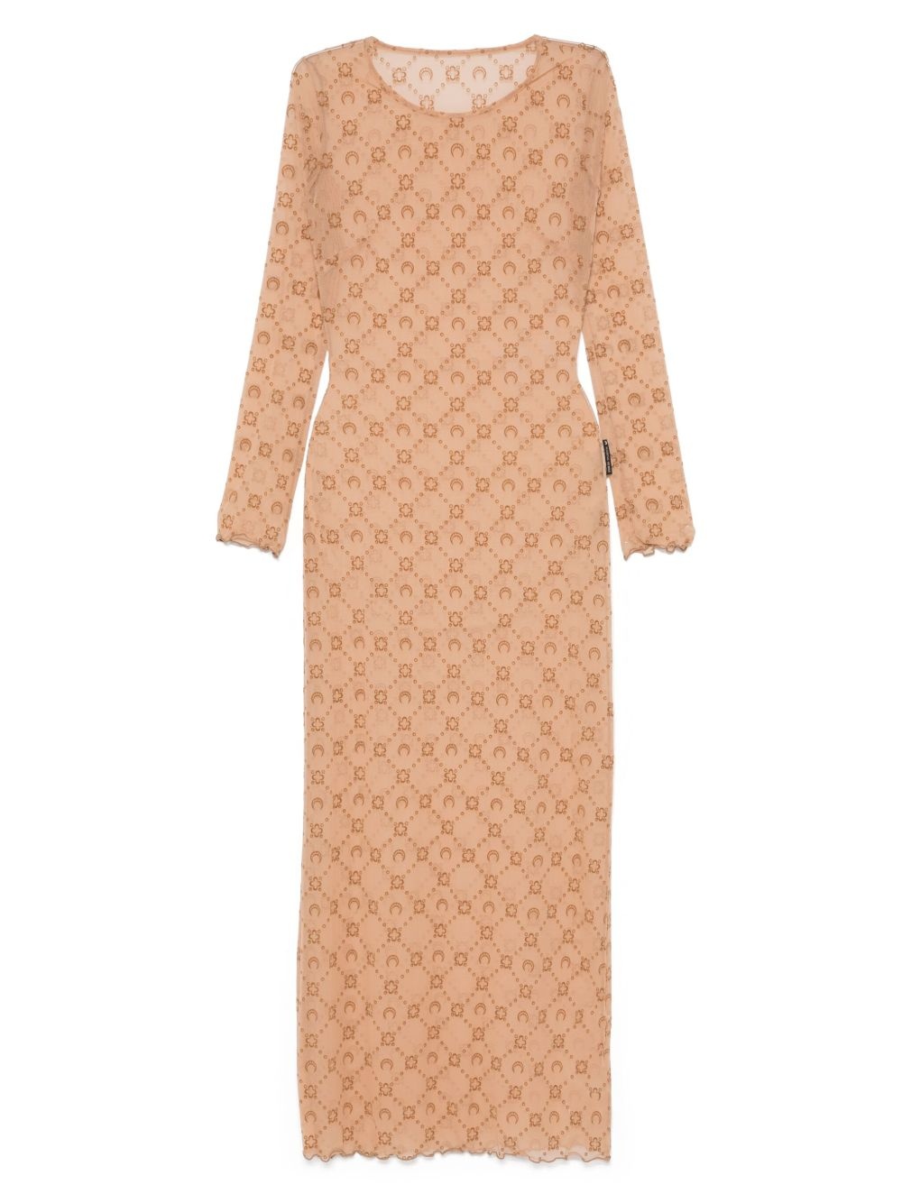 Moonogram mesh dress - 1