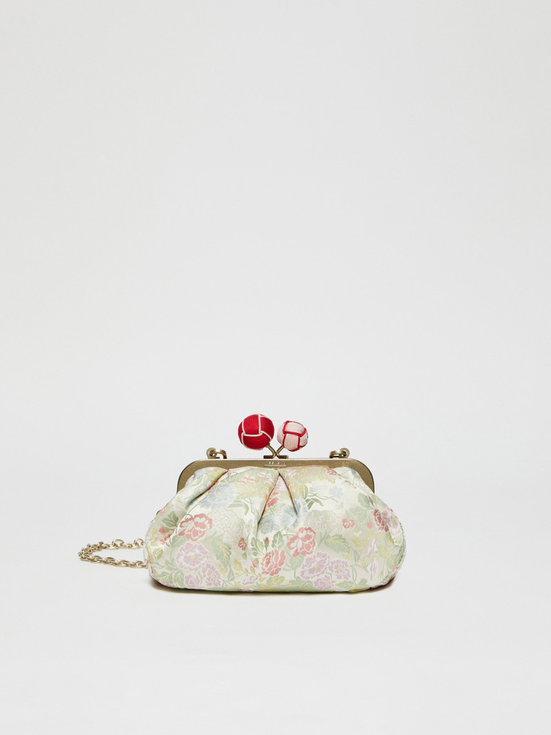 JPNTREASURESS2 Small jacquard silk Pasticcino Bag 1