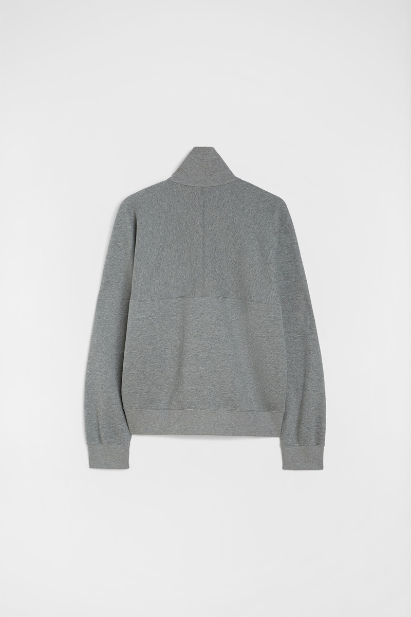 Cotton Terry High-Neck Sweatshirt 6