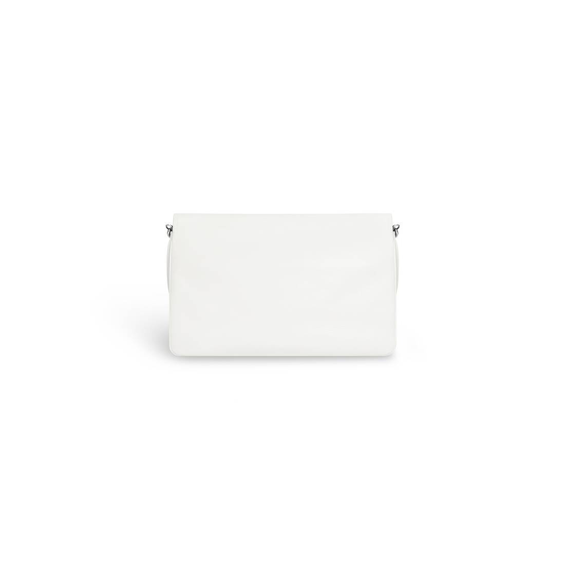Women's Bb Soft Large Flap Bag  in Optic White - 4