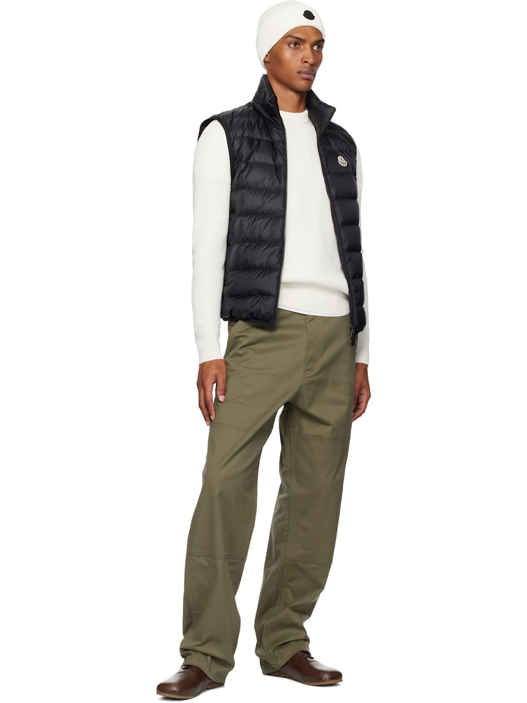 Black Rocoque Down Vest - 4