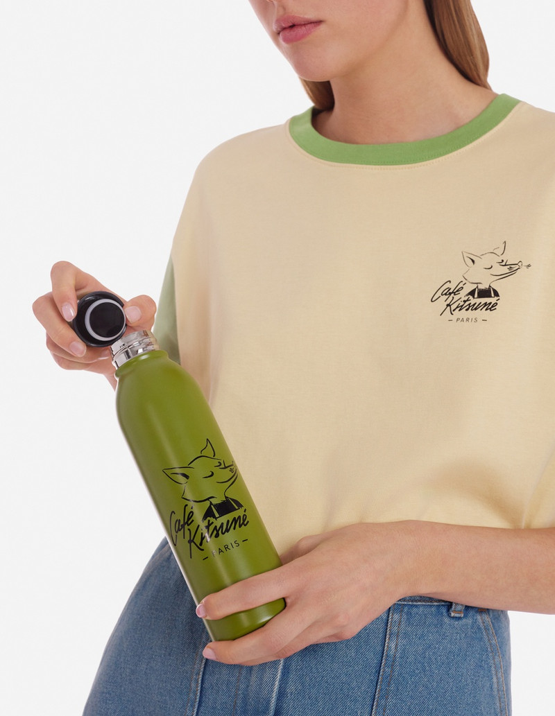 Maison Kitsuné CAFE KITSUNE FOX WATER BOTTLE outlook