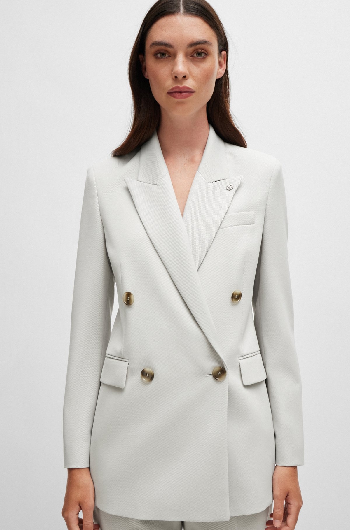 REGULAR-FIT JACKET IN A HEAVYWEIGHT WOOL BLEND - 6