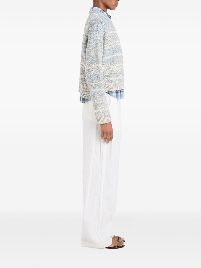 Ivara striped crew-neck sweater 4