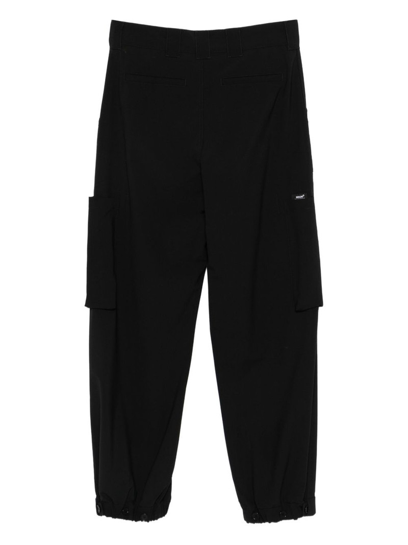 MSGM logo-patch pants outlook