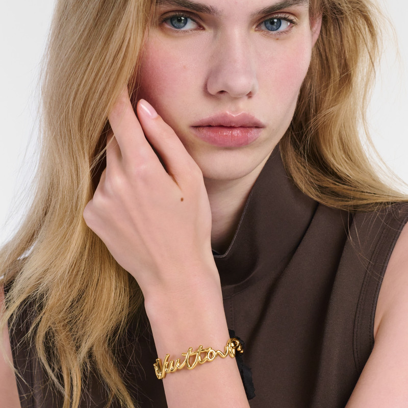 LV Script Bracelet 5