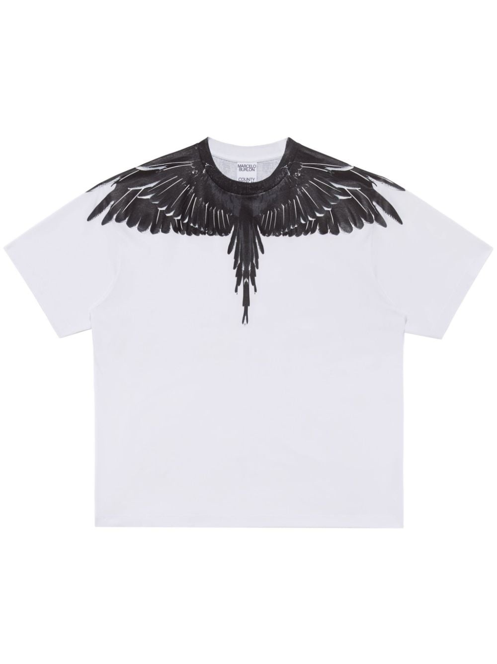 Icon Wings-print cotton T-shirt - 1