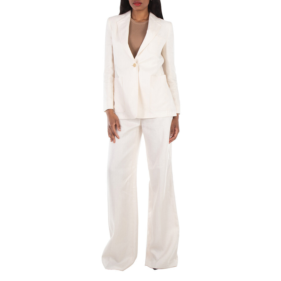 Max Mara Boemia Linen Suiting Blazer - 3