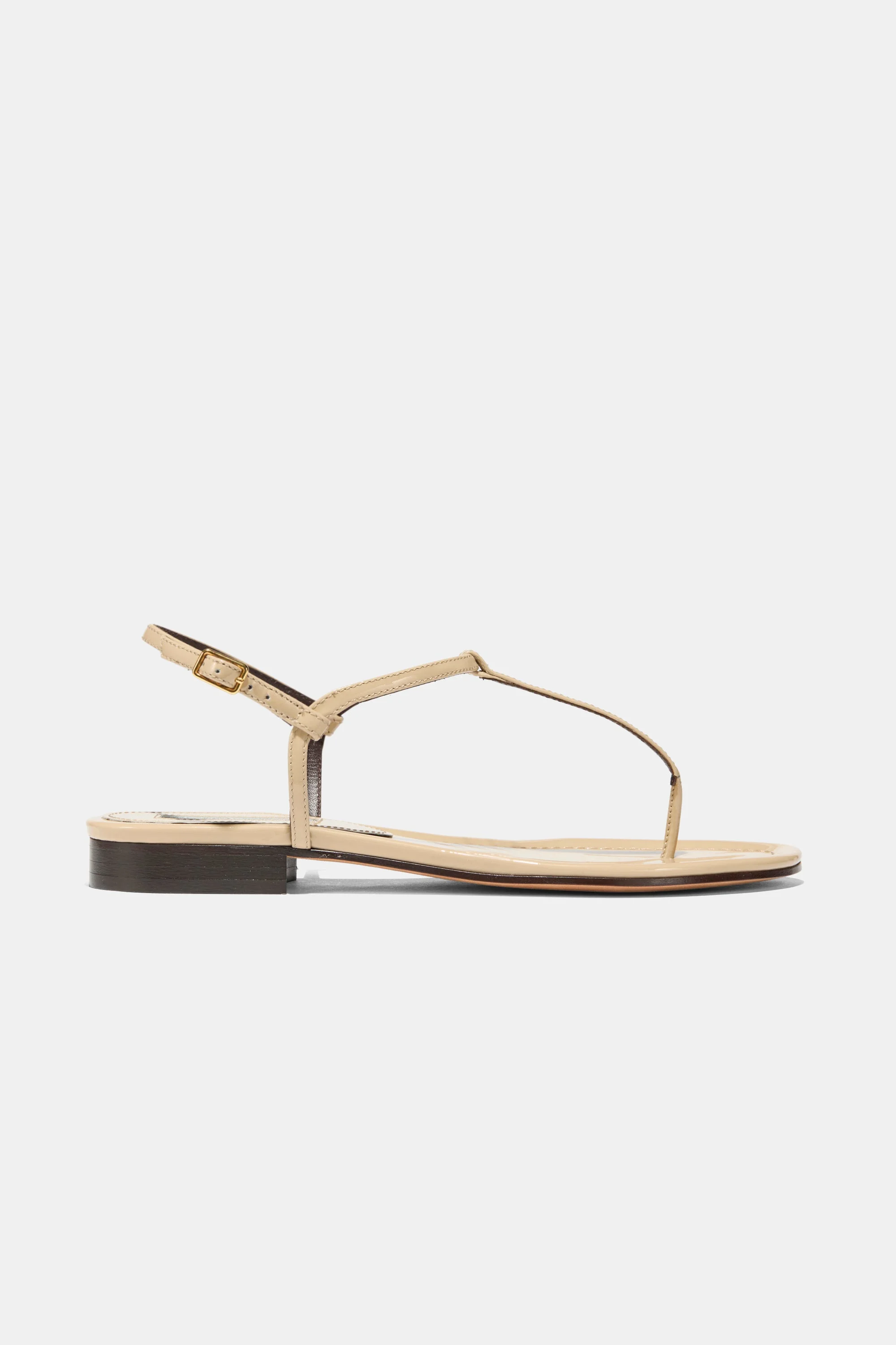 CECILIA IN BEIGE PATENT - 1