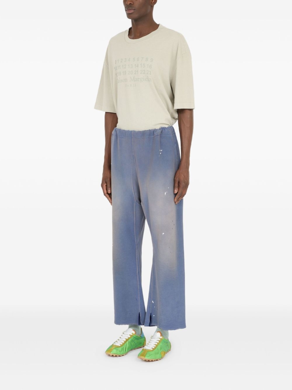 cotton track pants - 4