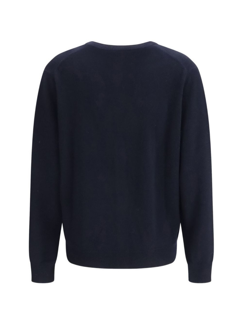 Allude V-neck button cardigan outlook