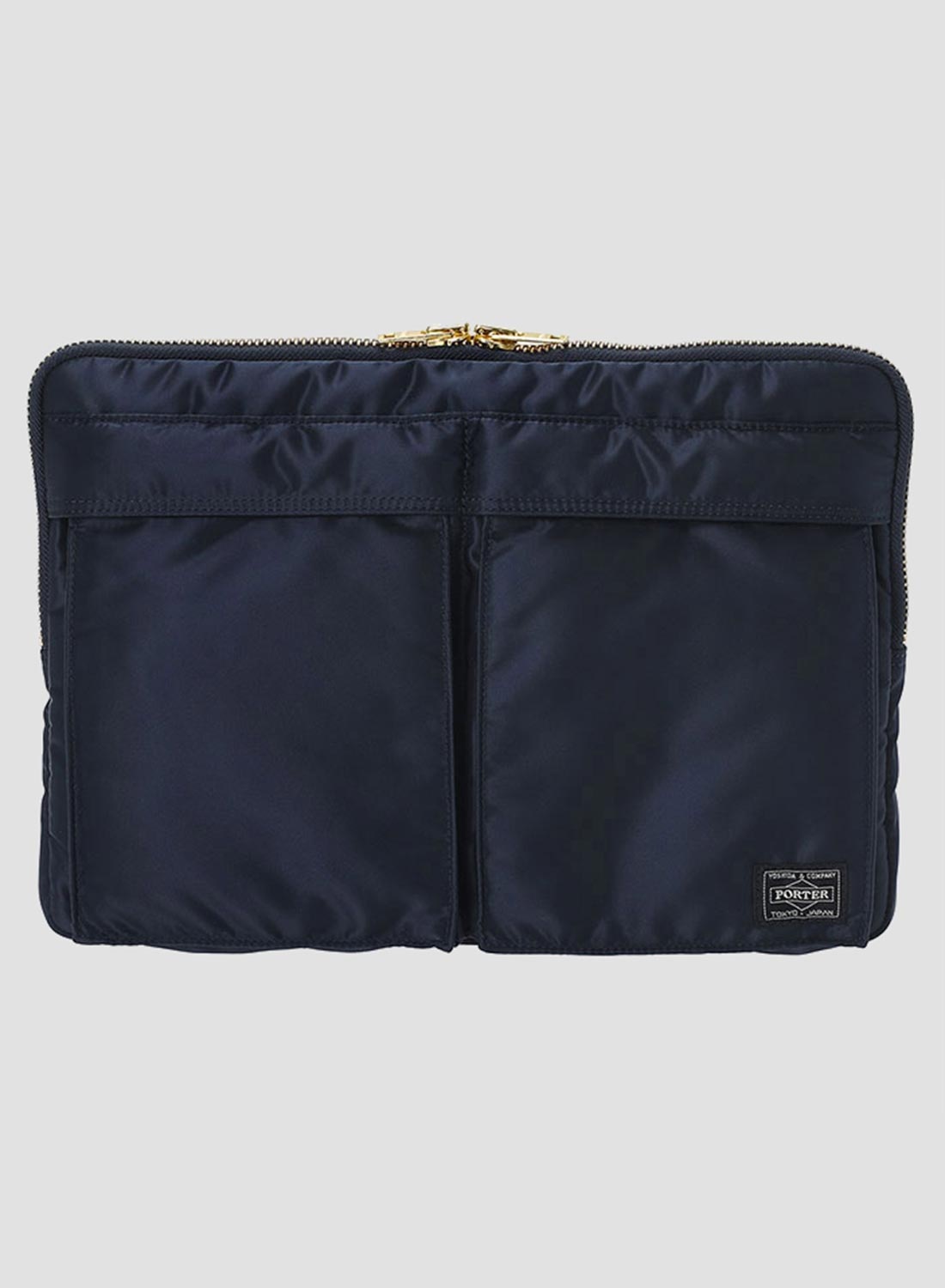 Porter-Yoshida & Co Tanker Document Case in Iron Blue - 6