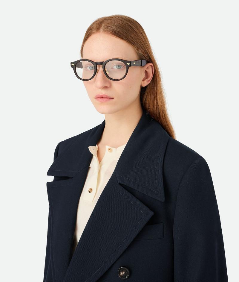 Bottega Veneta Dizzy Round Eyeglasses outlook