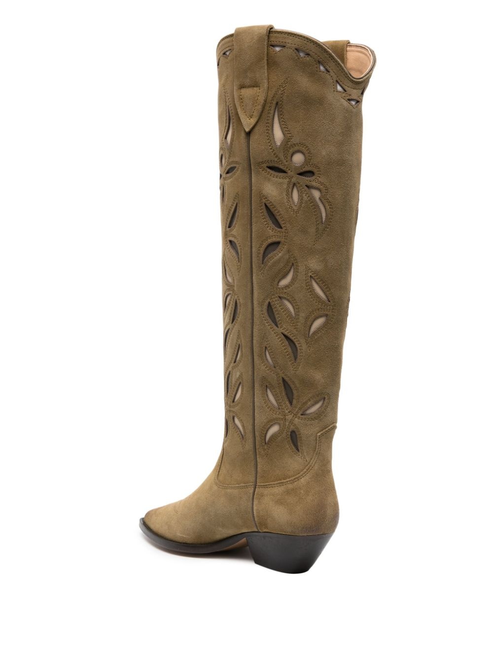 Denvee 40mm suede cowboy boots - 3