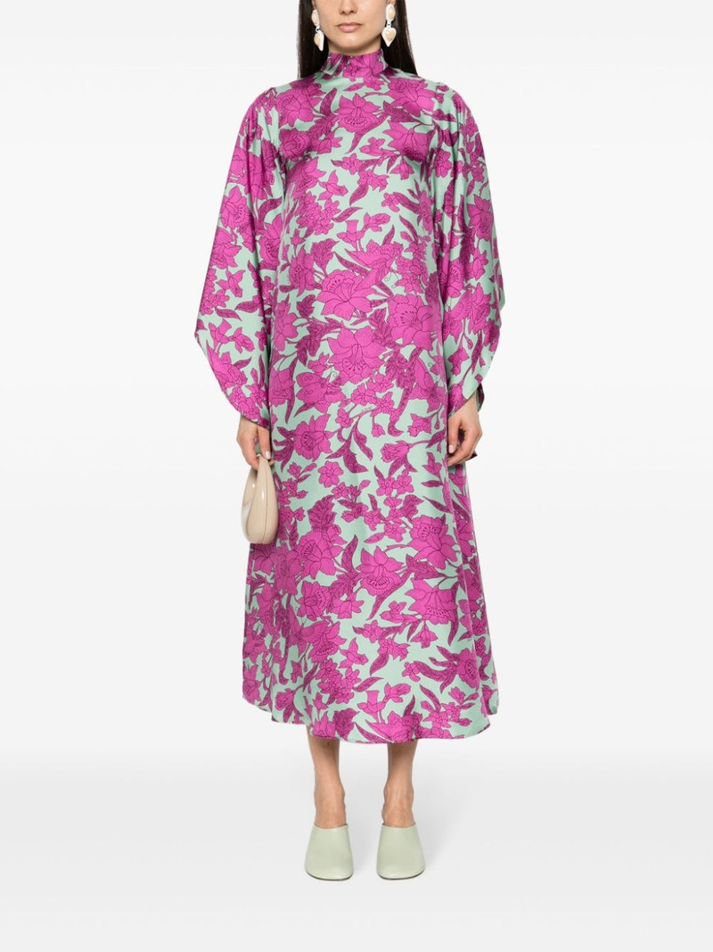 La DoubleJ Magnifico floral-print maxi dress outlook
