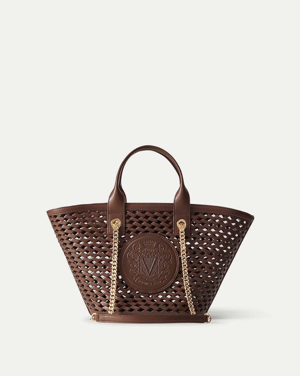 SMALL CREST MARKET TOTE - 1