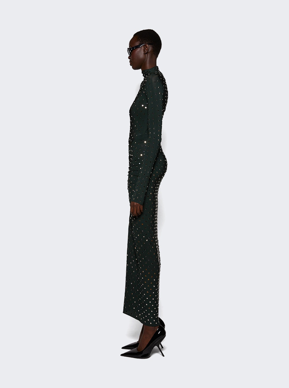 Draped Dress Foret - 3