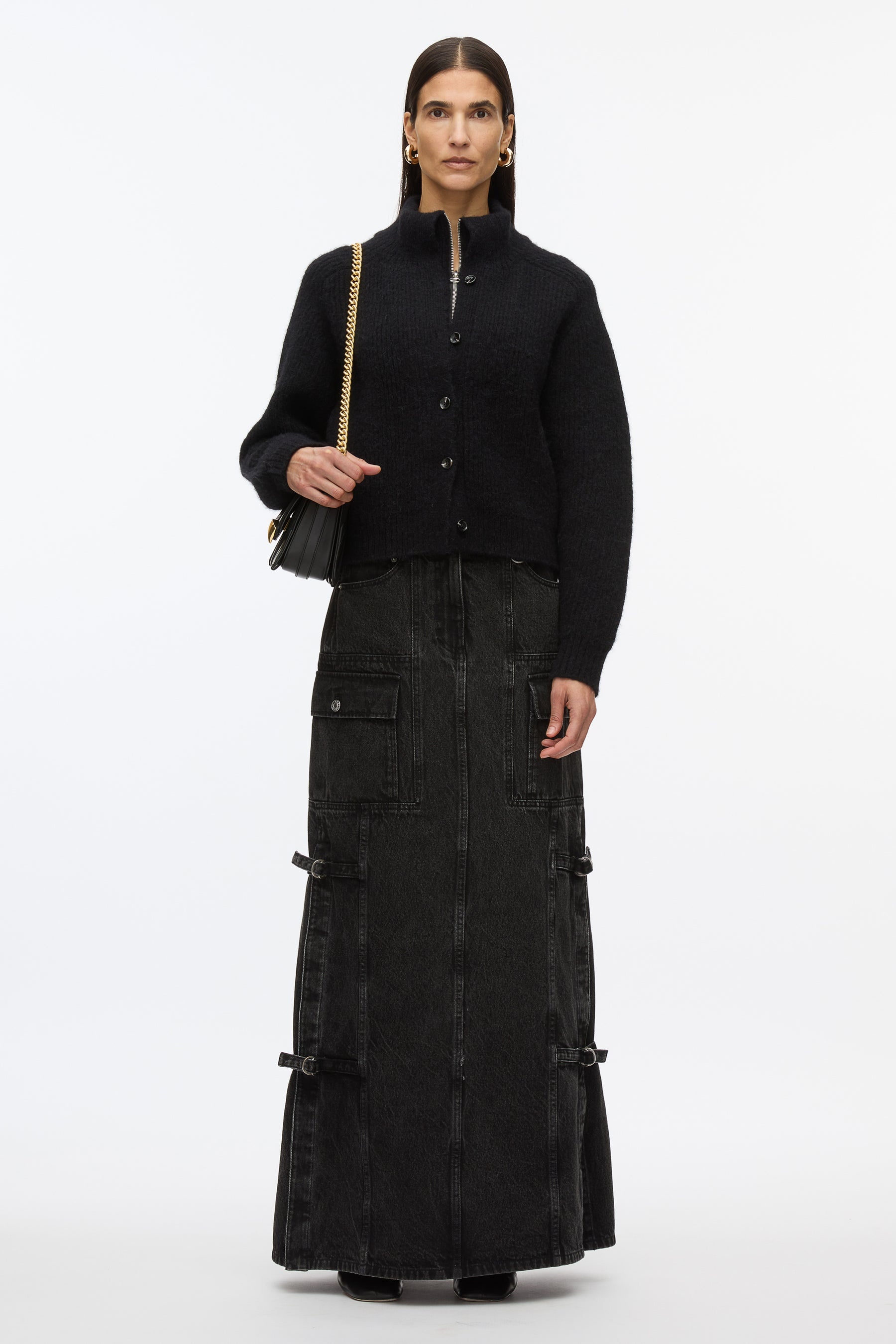 Infinity Placket Cardigan - 1