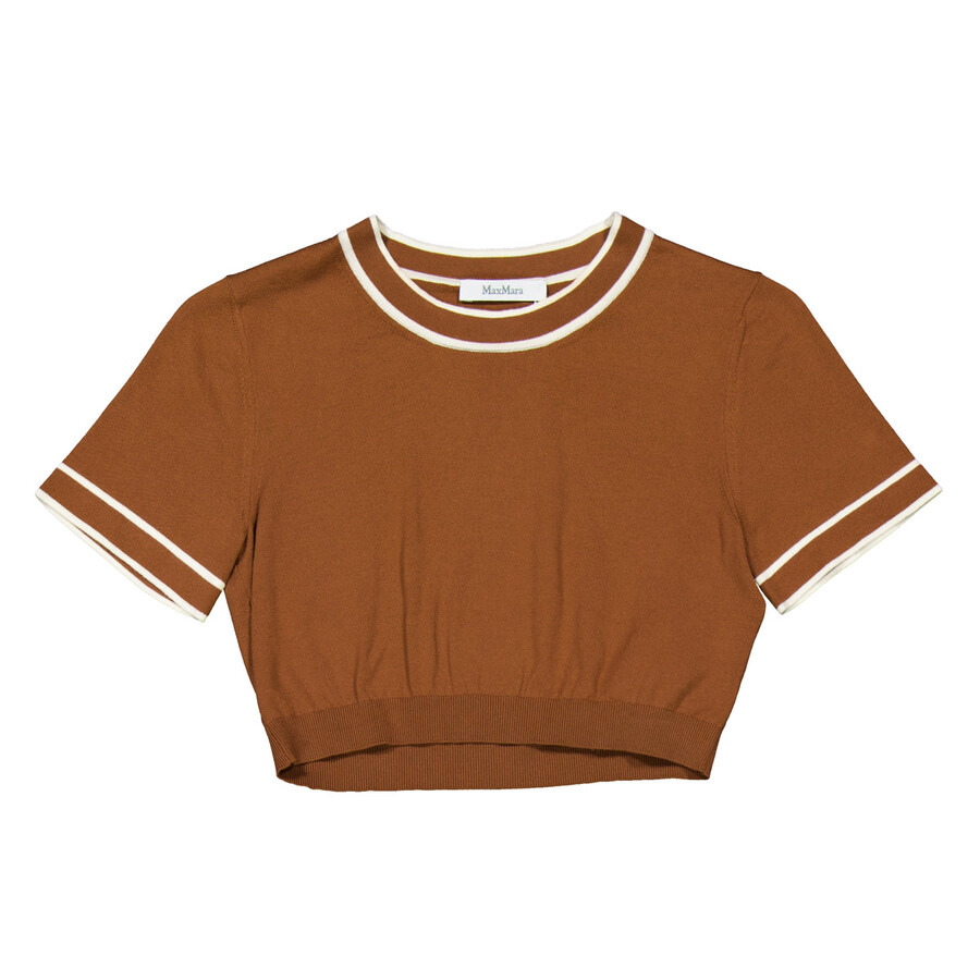 Max Mara USCIO  Cotton Blend T-Shirt - 5