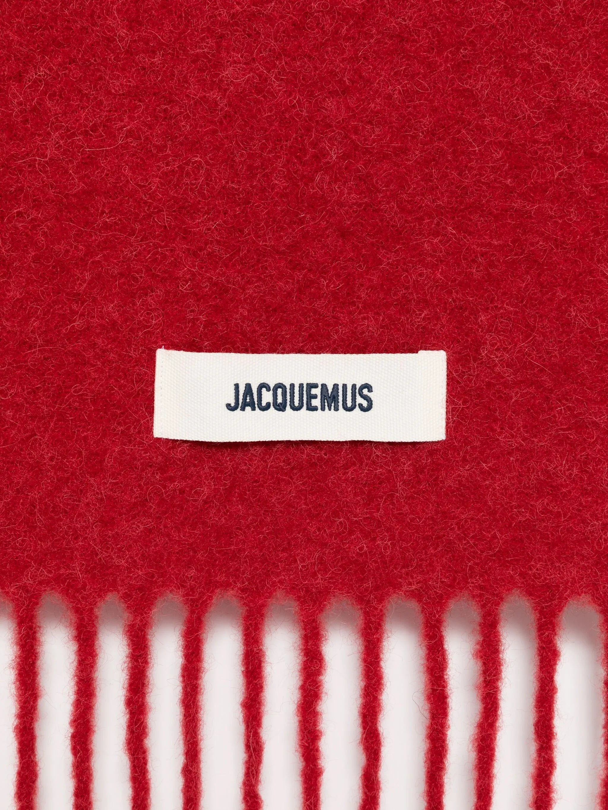 Jacquemus Le Carro Fringed Wool Scarf - 2