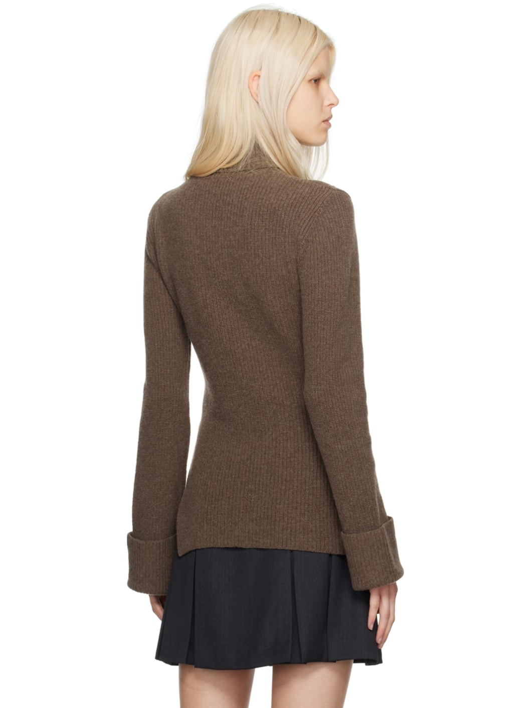 Brown Jessie Turtleneck - 3