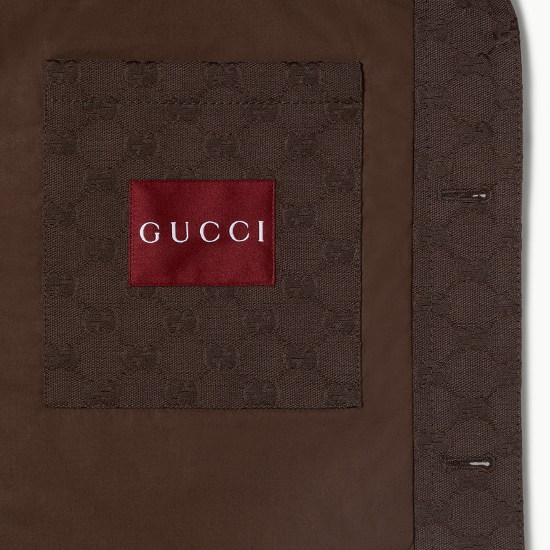 GG canvas padded jacket 6