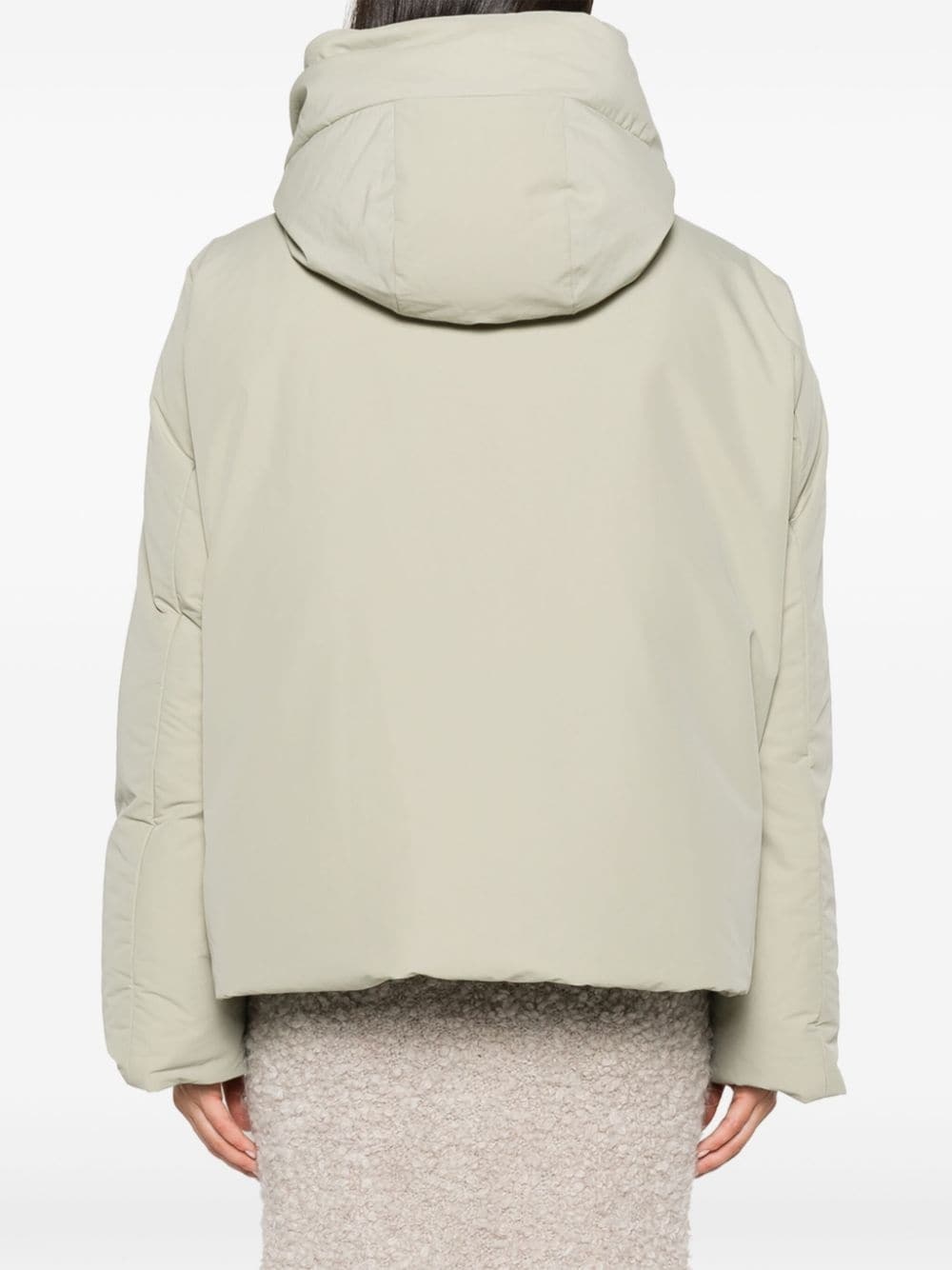 padded down hooded jacket - 6