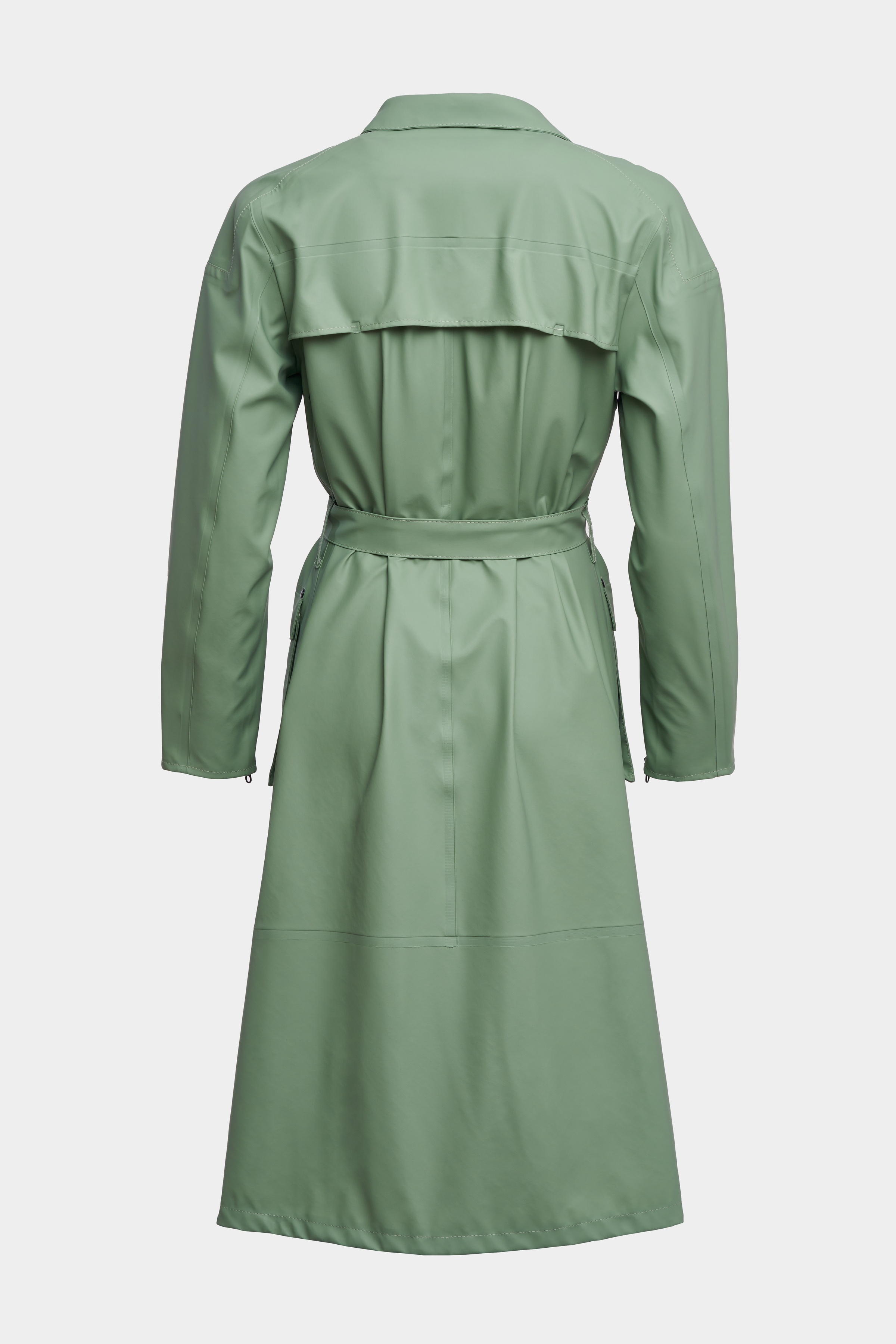 Kista Trench Coat Loden Green - 6