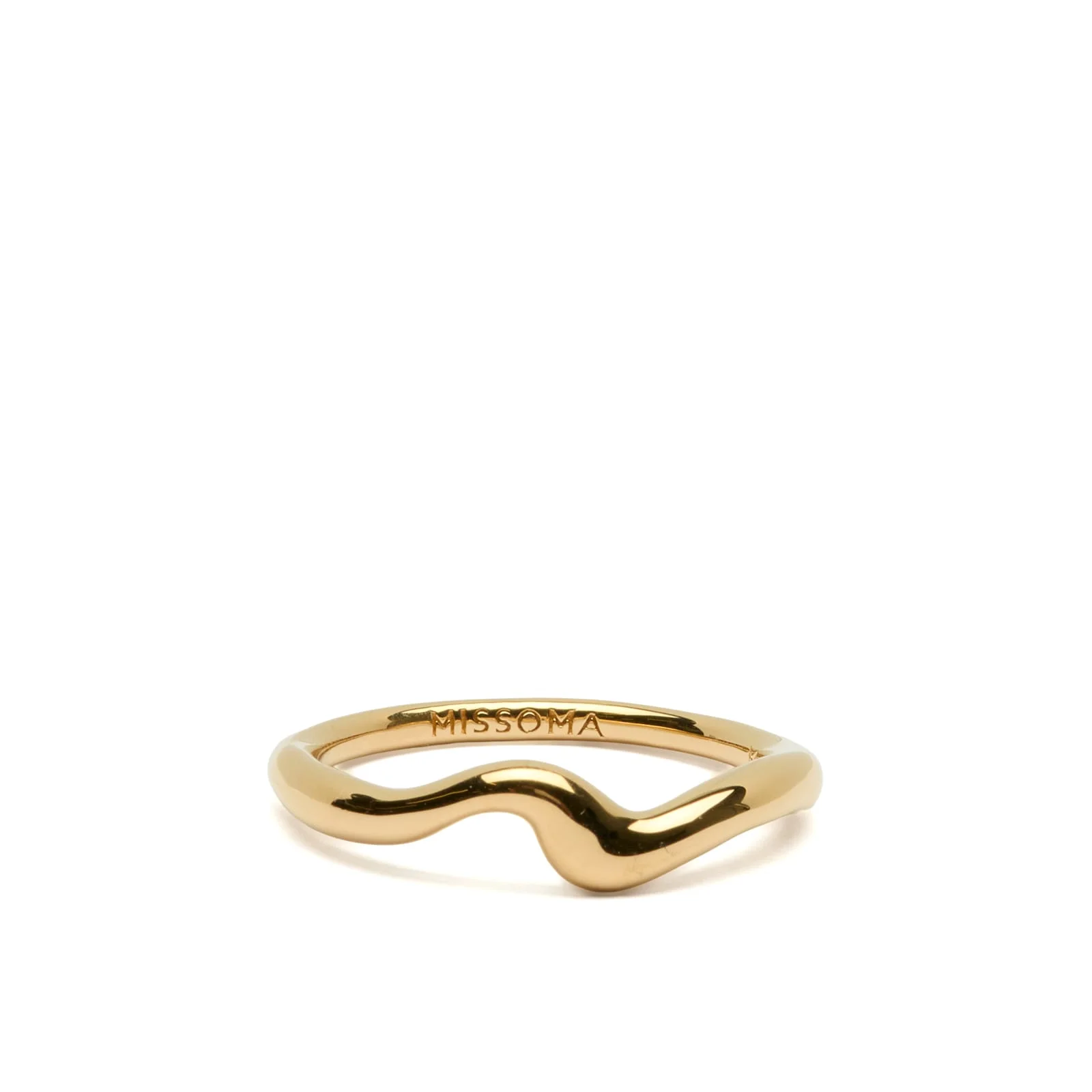 Missoma Molten Wave Stacking Ring - 1