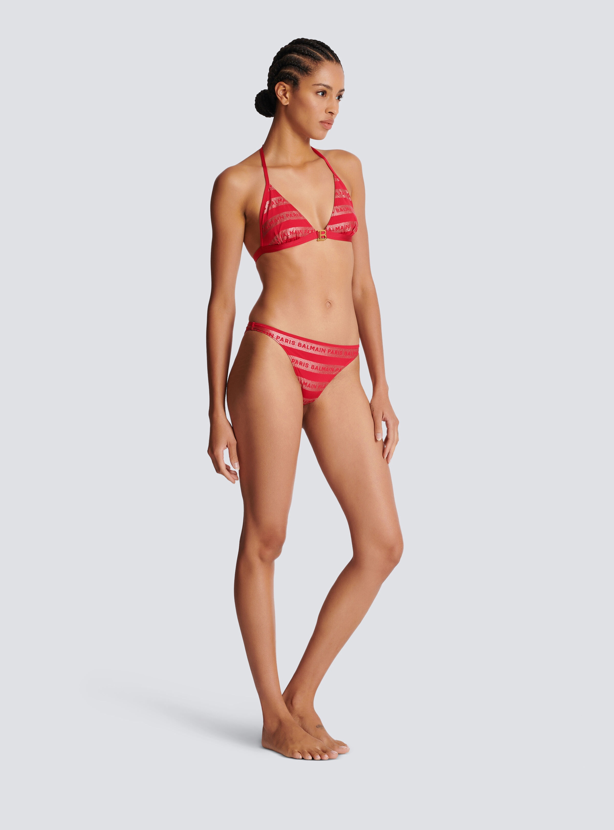 Balmain Paris triangle bikini - 3