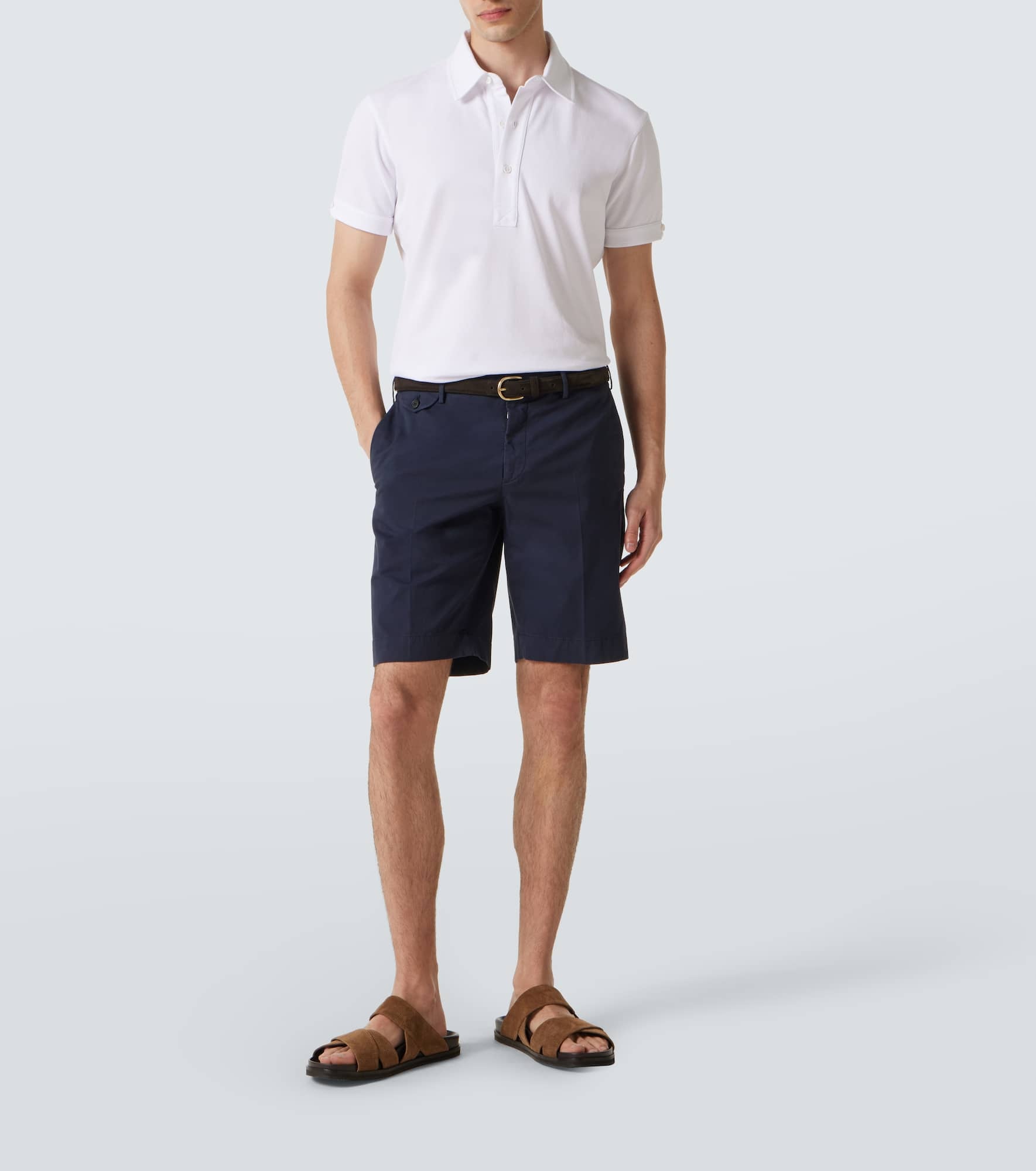 Sebastian cotton pique polo shirt - 2