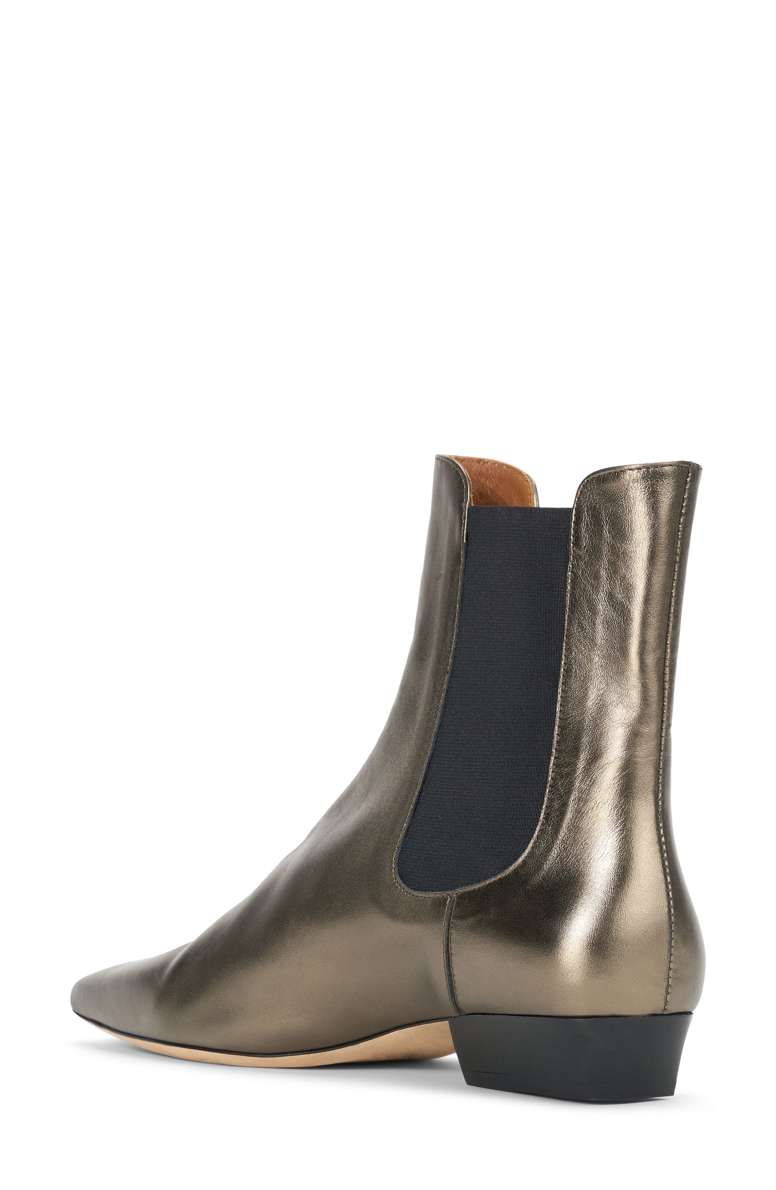 STAUD Wally Chelsea Boot in Aged Bronze at Nordstrom - 2